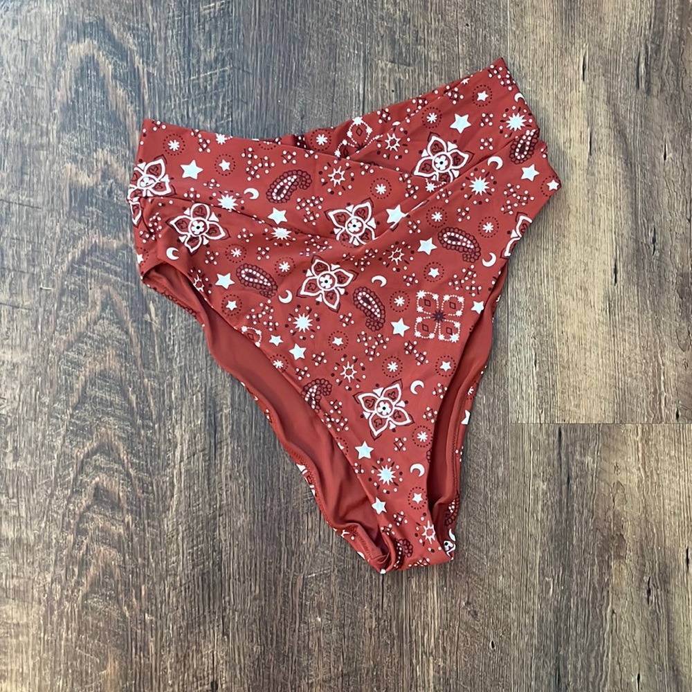 Aerie High Waisted Cheeky Bikini Bottom